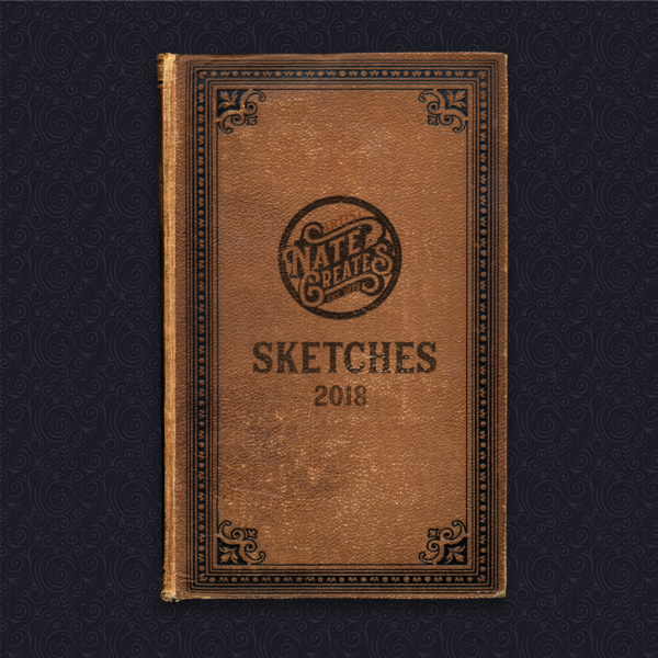 Nate Creates Sketchbook 2018