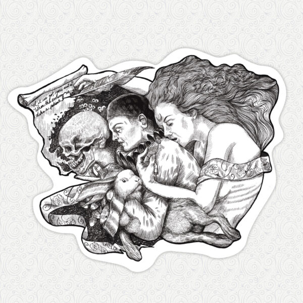 Hollow Harvest Sticker Set (4 stickers)