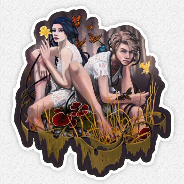 The Immortals Sticker - 4"