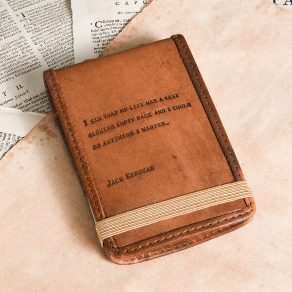 Mini Leather Jack Kerouac Journal–4x6