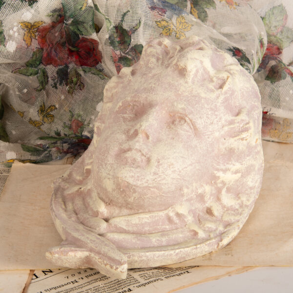 Papier-mâché Cupid Angel Wall Decoration