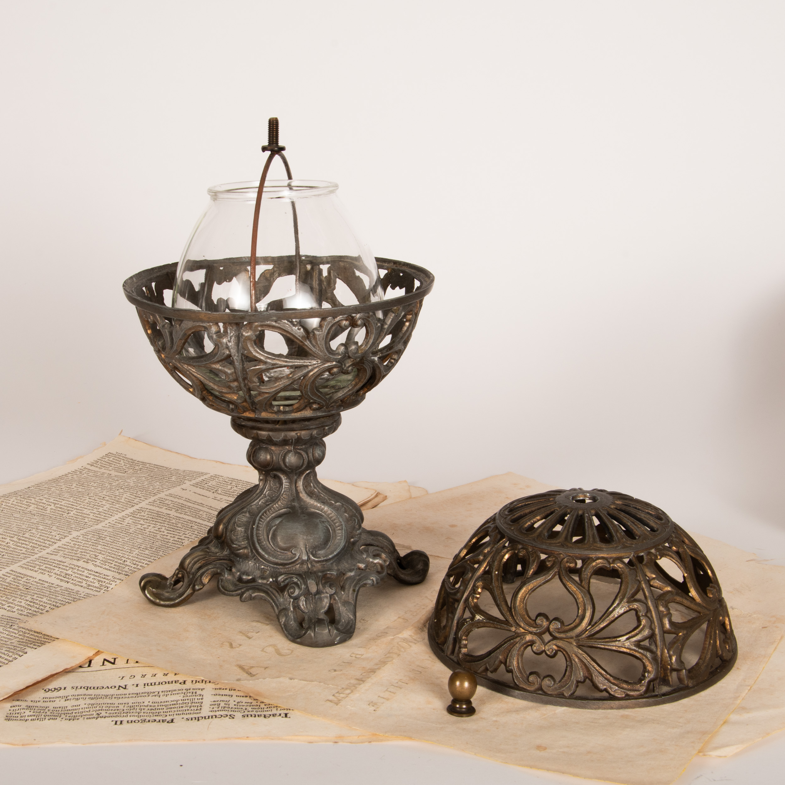 Candle Fairy Lamp, Hollywood Regency Style by Hollywood Candle Company - Image 2
