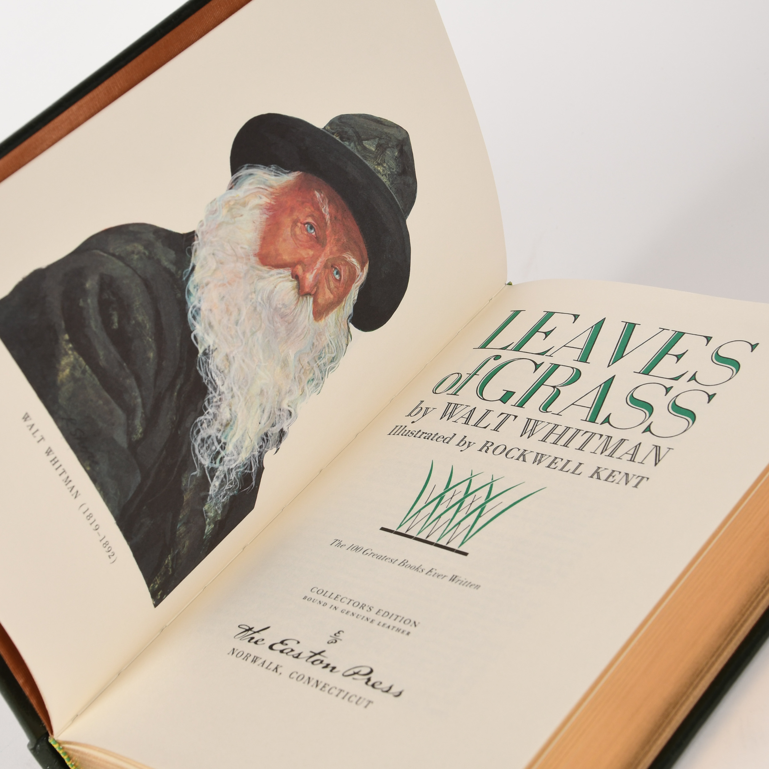 Leaves of Grass by Walt Whitman - Easton Press