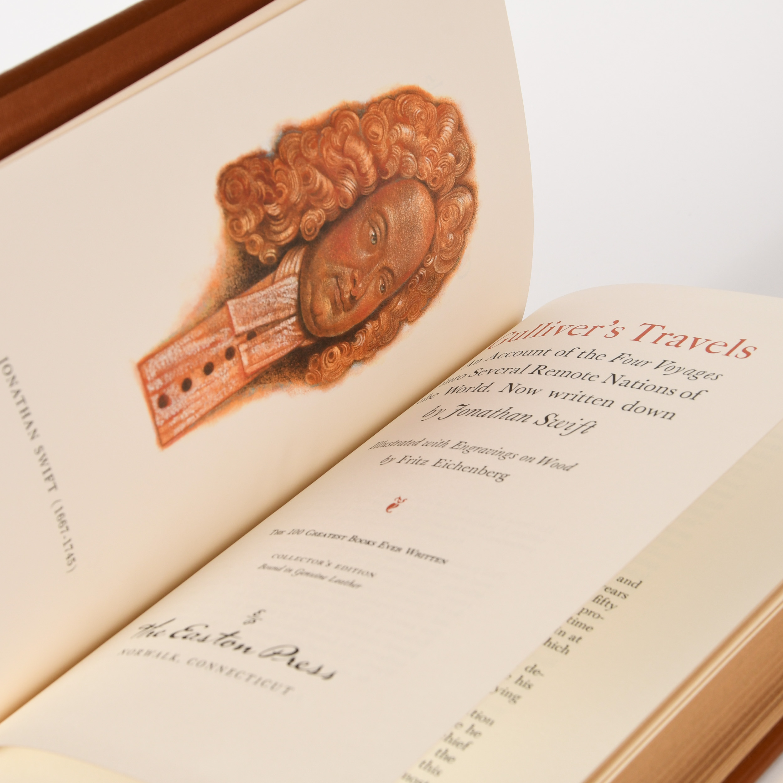 Gullivers Travels by Jonathan Swift - Easton Press