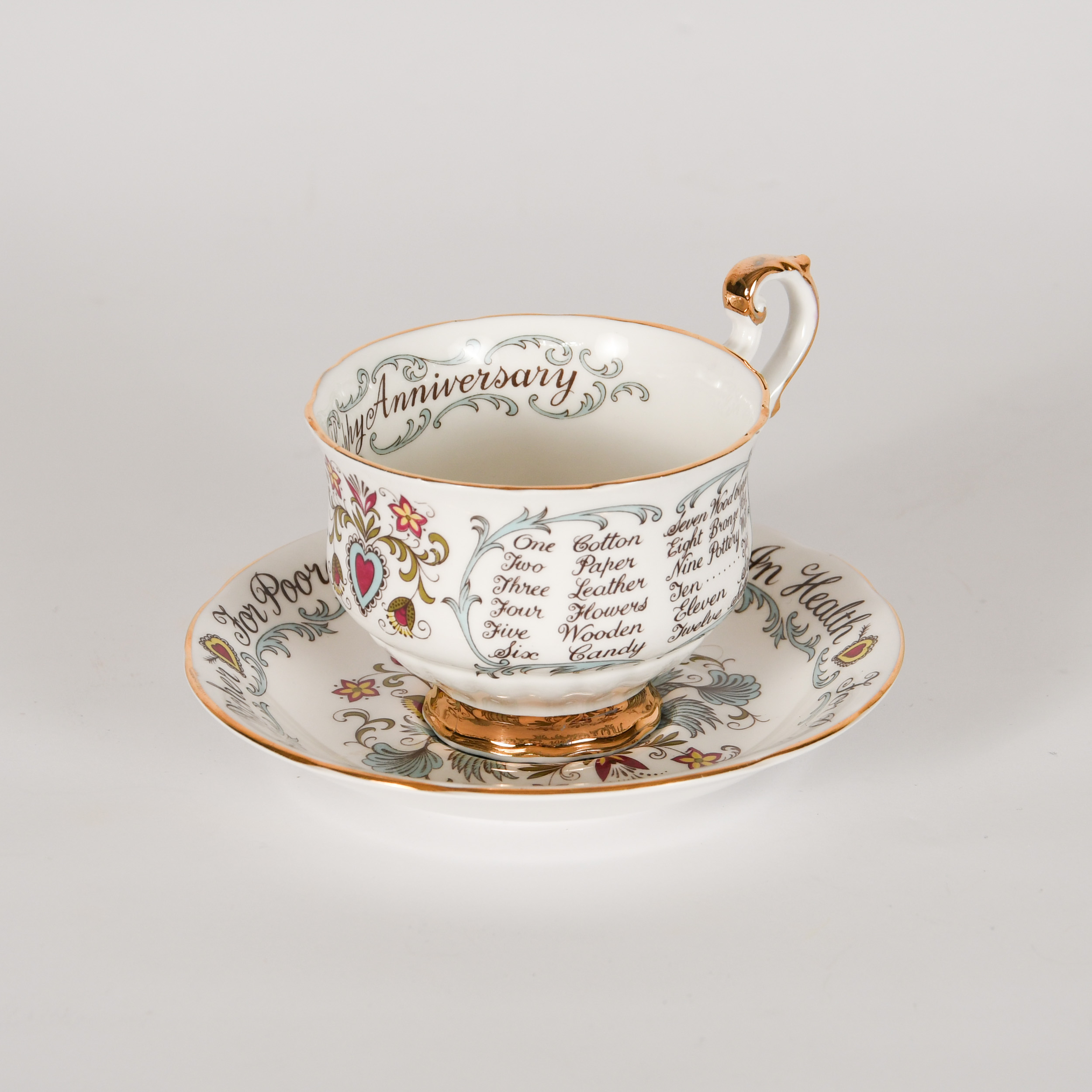 Paragon Anniversary Teacup and Saucer - Image 2