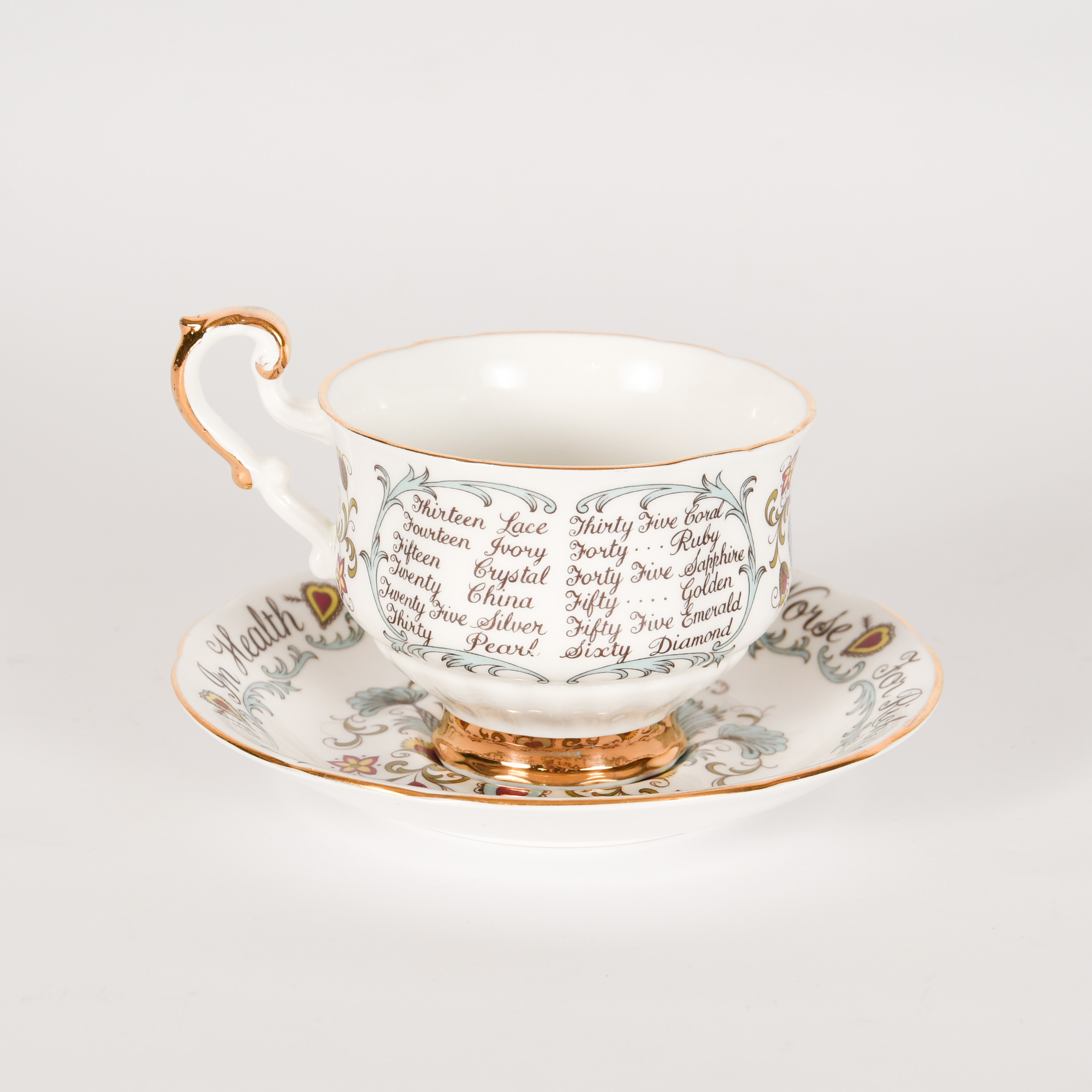 Paragon Anniversary Teacup and Saucer - Image 3