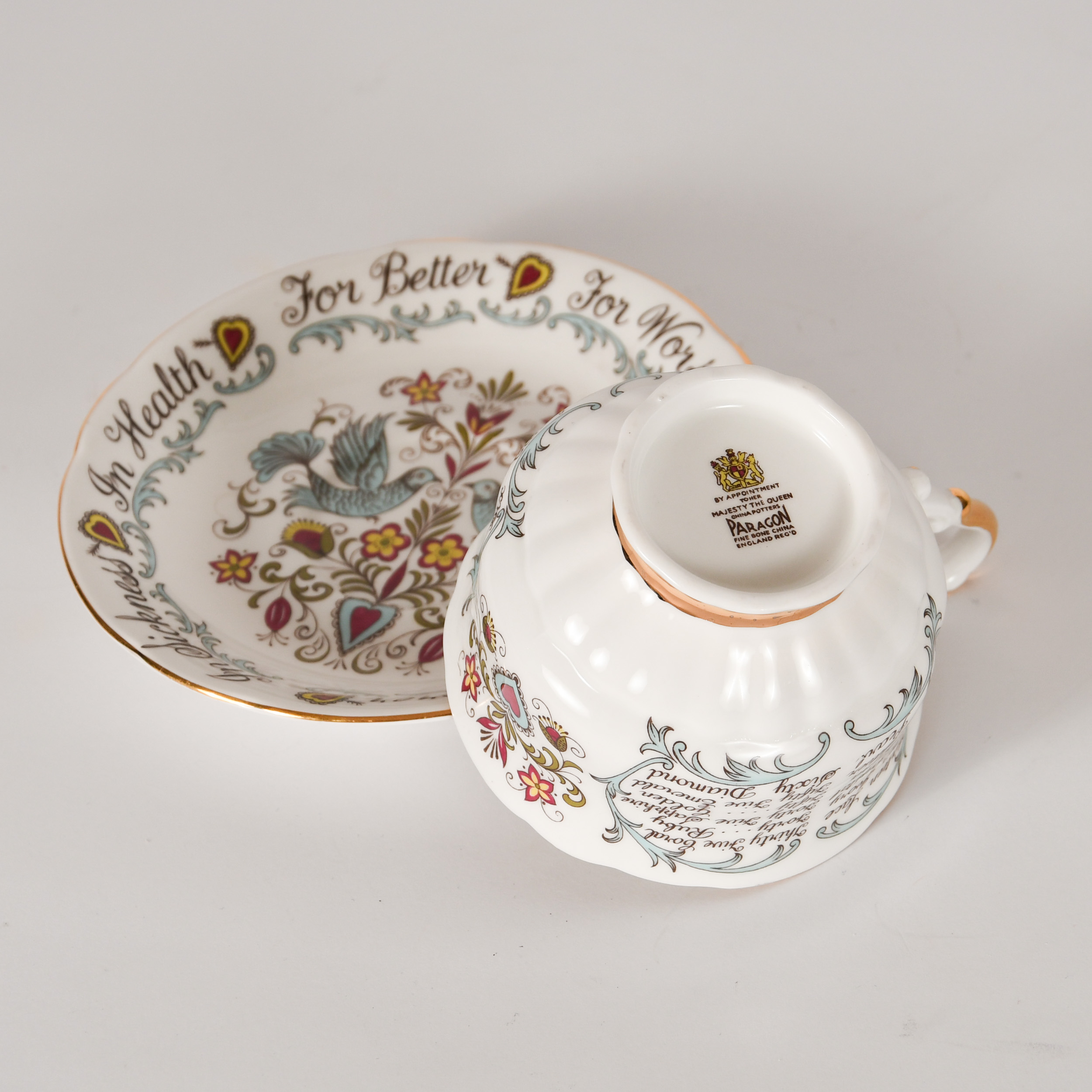 Paragon Anniversary Teacup and Saucer - Image 5