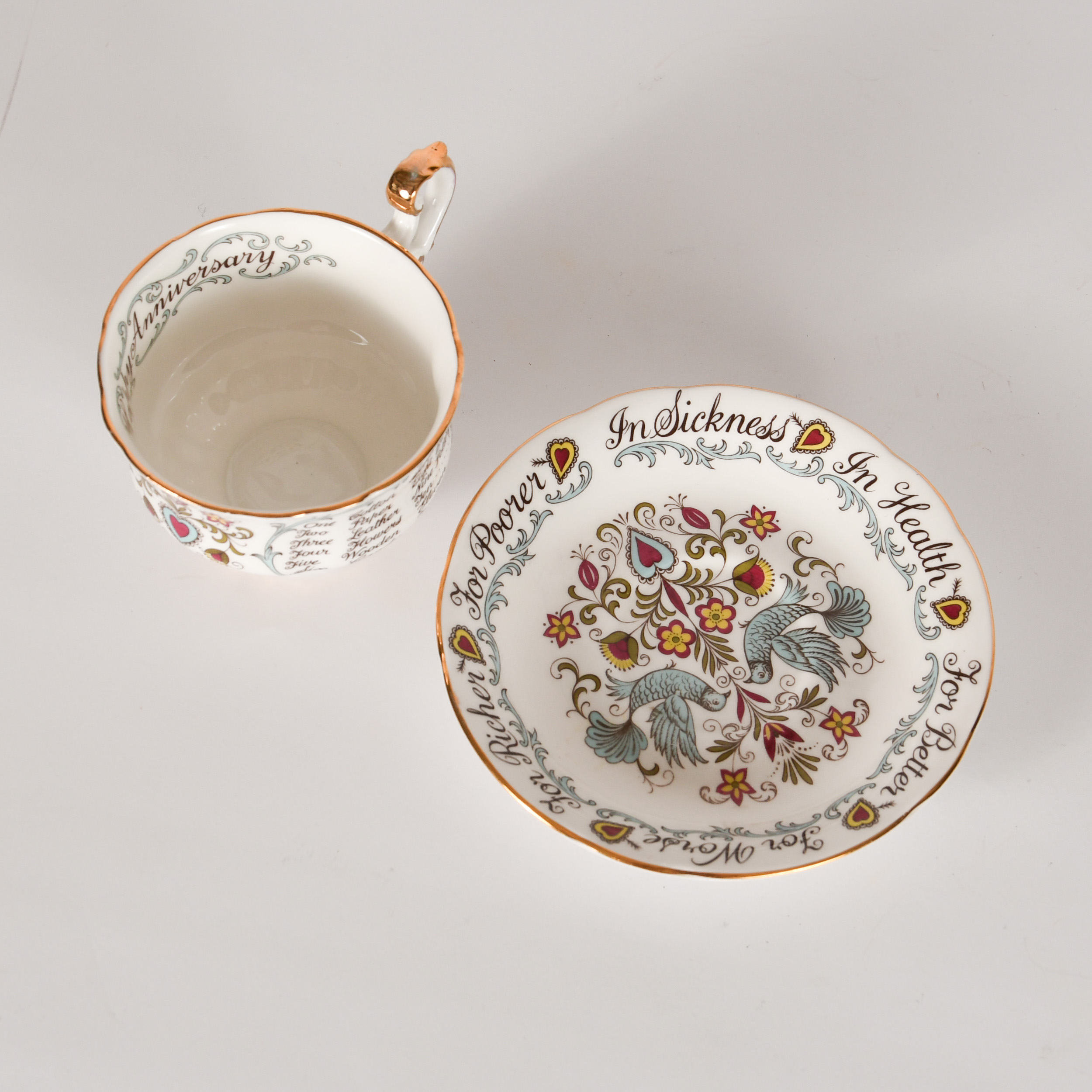 Paragon Anniversary Teacup and Saucer - Image 6